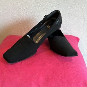 Stuart Weitzman Square Toe Heels